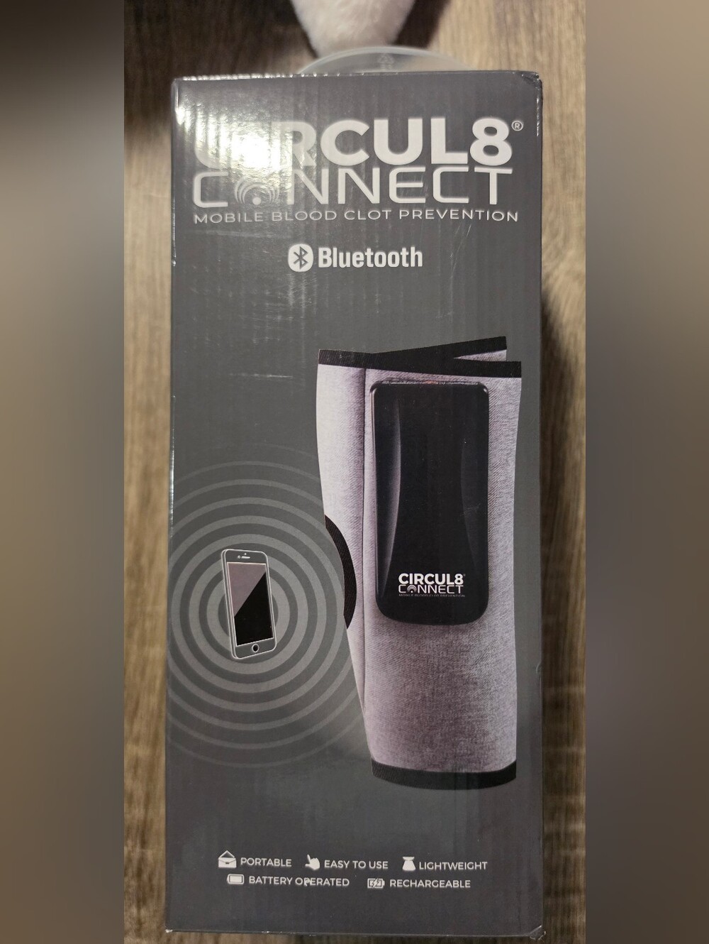 Circul8 Connect Mobile Blood Clot Prevention Bluetooth Portable Easy to Use